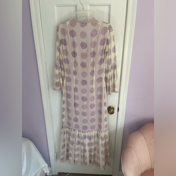 Vintage 60s polka-dot dress - Picture 2 of 4